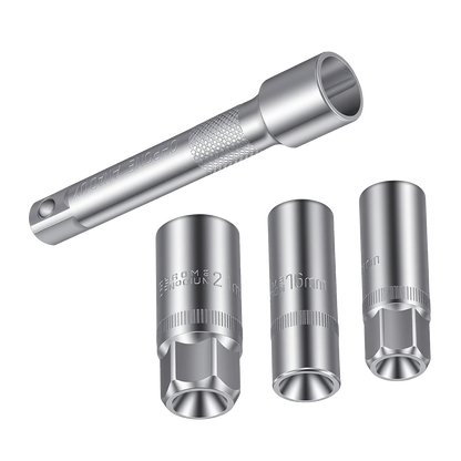 Podofo Set di 216 Pezzi di Utensili Avanzati per Riparazione Auto, Set di Chiavi a Bussola da 1/4", 3/8", 1/2" con Chiave a Cricchetto a 24 Denti, Chiave a Cricchetto Ergonomica, Set di Utensili per Meccanici per Riparazione
