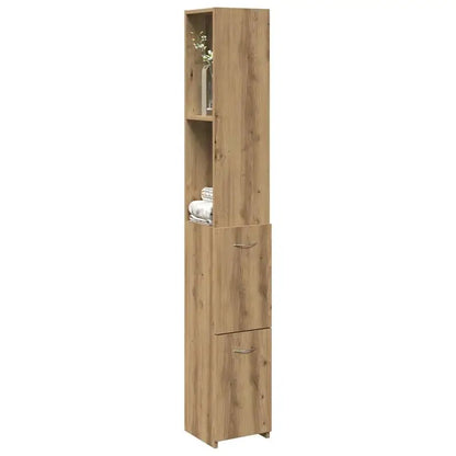Mobile da bagno Artisan Oak, 25x25x170 cm, Legno