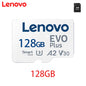 Scheda di memoria Lenovo TF, Micro SD, 128 GB, 256 GB, 512 GB, 1 TB, UHS-I, U3, V30, impermeabile, resistente agli urti, per smartphone, tablet e sistemi di videosorveglianza.