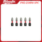 Kit di Punte per Trapano a Impatto Milwaukee Heavy-Duty, Attacchi Esagonali da 1/4", Punte Magnetiche Organizzate in Custodia Portatile