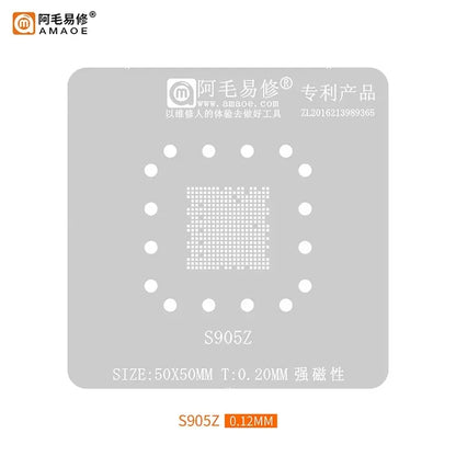 Amaoe S905X4 piattaforma di piantagione di stagno per Amlogic S905L/905Z Smart TV Box Chip di controllo principale Kit di saldatura per Stencil di Reablling BGA