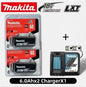 Batteria Makita 18V 6Ah, con indicatore di carica, batteria ricaricabile Makita, BL1830 BL1840 BL1850, batteria per elettroutensili, spedizione dalla Polonia