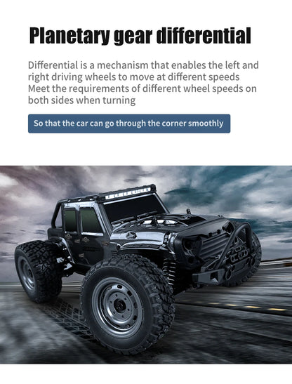 ZWN 1:16 70KM/H o 50KM/H Auto RC 4WD con LED, Auto Telecomandate ad Alta Velocità, Monster Truck da Drift per Bambini Vs Wltoys 144001 Giocattoli