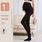 Leggings per gravidanza a vita alta Abiti premaman skinny per donne incinte Leggins lavorati a maglia con supporto per la pancia Pantaloni modellanti per il corpo