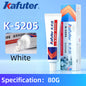 Pasta Termica in Silicone KAFUTER K-5203 K5204 K5205 K5207, Composto Conduttivo ad Alta Temperatura per Dissipatori di Calore ed Elettronica