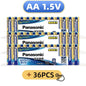 Batterie alcaline Panasonic AA 1,5 V, confezione da 12 pezzi, adatte per fotocamere digitali, torce elettriche, lettori CD, mouse wireless, ecc.