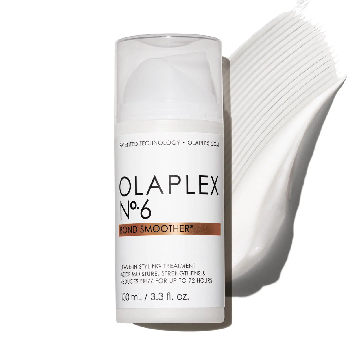 Olaplex Nº.6 BOND SMOOTHER®, Una crema anticrespo per lo styling che liscia, idrata e riduce le rotture, 100 mL