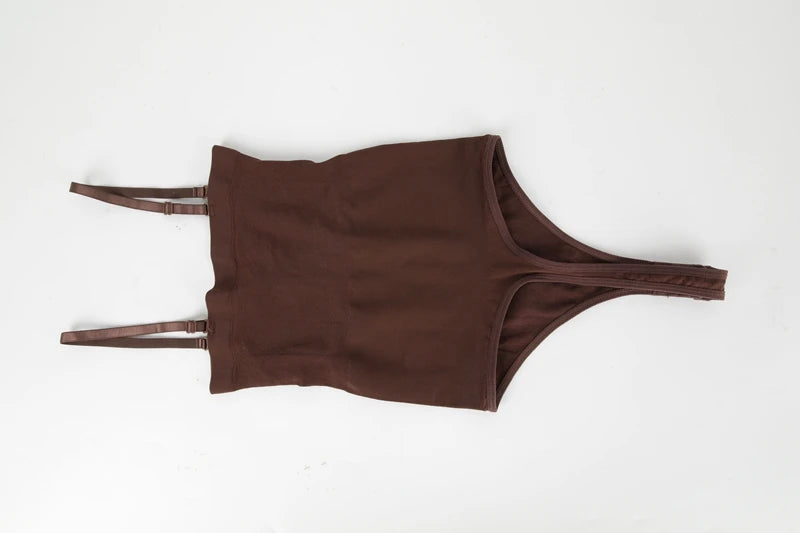 Body senza spalline donna perizoma Shapewear Tummy Control Body Shaper Off spalla top un pezzo vita Trainer intimo Skinny