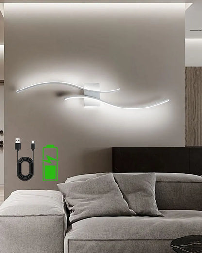 Lampade da parete a LED con batteria ricaricabile senza fili Sconce da parete per camera da letto Luci da parete dimmerabili touch 3CCT con corridoio telecomandato