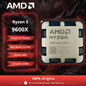 Processore Desktop AMD Ryzen 5 9600X, 6 Core, 5.4GHz, 4nm, 38MB Cache, Socket AM5 (Ventola Non Inclusa)