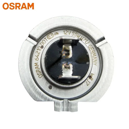 OSRAM 2 pezzi originale H7 12V 55W PX26d faro alogeno per auto standard 3200K lampade abbaglianti e anabbaglianti 64210GE Made in Germany coppia