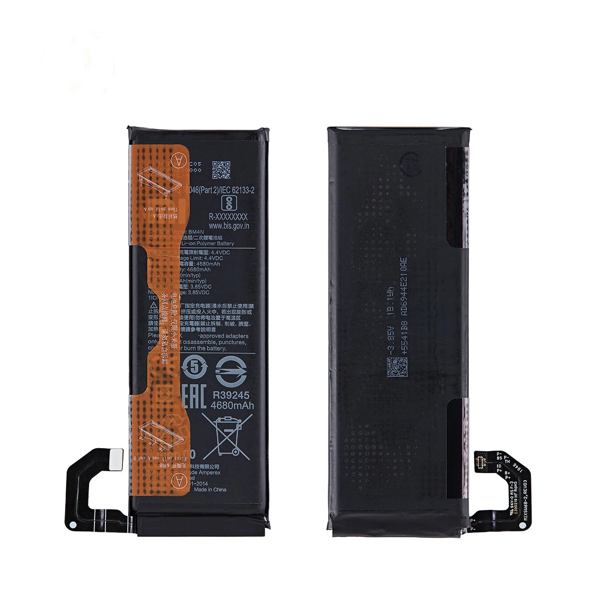 100% batteria originale BM4N 4680mAh per Xiaomi Mi 10 5G BM4N batterie di ricambio per telefono di alta qualità + strumenti
