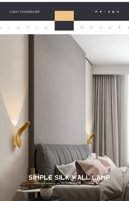 Lampade da Parete LED Moderne, Illuminazione per TV, Comodino 5W AC85-265V, Luci da Parete Nordiche per Soggiorno, Corridoio, Balcone, Decorazione