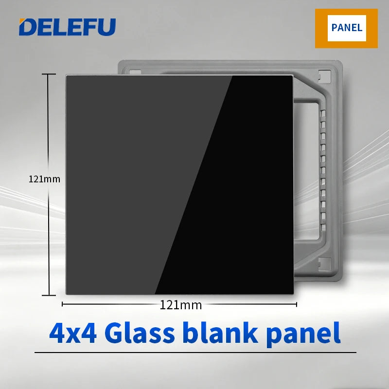 DELEFU Modulo Presa Combinabile Tipo-C Brasile - Uso Domestico - Nero - Assemblaggio Fai-da-te - Presa con Interruttore per Ricarica Rapida USB Tipo-C