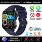 2025 Nuovo AI Diagnosi Lipidi nel sangue Acido urico Test di composizione corporea Smart Watch per uomo ECG + PPG Chiamata Bluetooth Salute Smartwatch