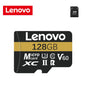 Scheda Micro SD Lenovo da 1024 GB, scheda di memoria TF per video Full HD da 512 GB, scheda di memoria Flash da 256 GB e 128 GB, classe 10, per GPS, MP4 e telecamere di sicurezza domestica.