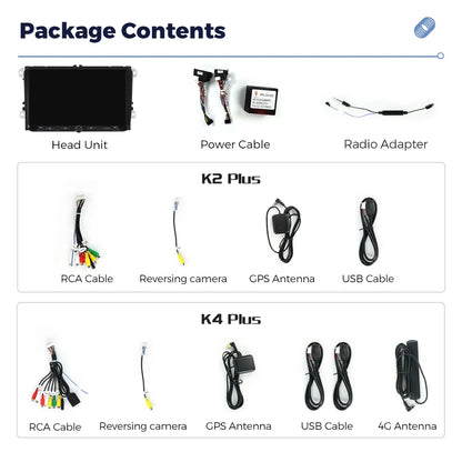Mekede Android 15 Autoradio con CarPlay Wireless/Navigazione GPS Auto, Lettore Video 4K, DSP, BT5.4 per Volkswagen Golf 5 6 Polo Passat B6 V6 B7 TSI CC T5 EOS JETTA Skoda Octavia 2 Superb 3 Seat Altea Toledo Leon