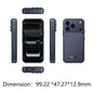 OUKITEL C17 mini, smartphone compatto, fino a 12 GB di RAM (3+9) + 32 GB di ROM, telefono tascabile ultra compatto, display mini da 4 pollici, batteria da 2300 mAh, tecnologia Gemini AI, smartphone Android sbloccato.