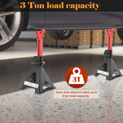 4 supporti per sollevamento ruote auto, 3 tonnellate, cavalletti di sicurezza per riparazioni auto, staffa di supporto per pneumatici, telaio di supporto