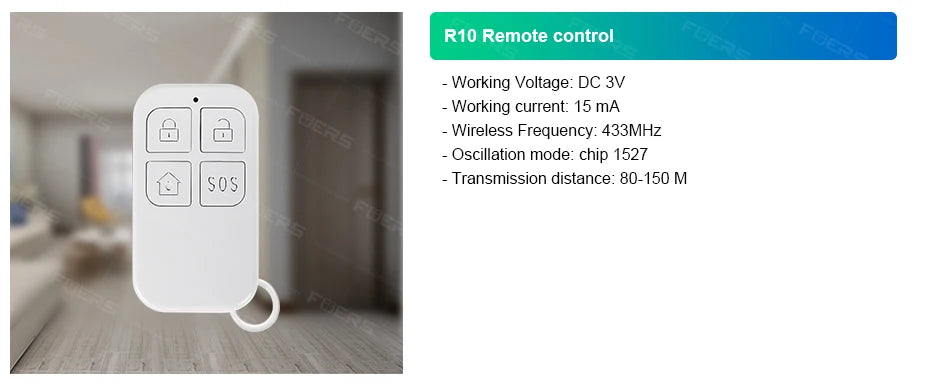 Sistema di Allarme di Sicurezza Wireless G20, GSM WIFI, Compatibile con il Sistema Tuya Smart Home per Casa Intelligente, Controllo Remoto tramite App Smart Life