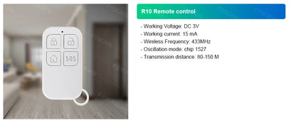 Sistema di Allarme di Sicurezza Wireless G20, GSM WIFI, Compatibile con il Sistema Tuya Smart Home per Casa Intelligente, Controllo Remoto tramite App Smart Life
