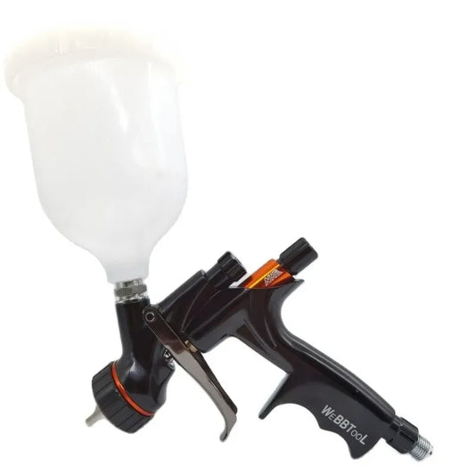 Pistola a spruzzo NVE pistola a spruzzo ad aria con ugello in acciaio inossidabile da 1.3mm per vernice a spruzzo per auto pistola a spruzzo con vernice a base d'acqua aerografo