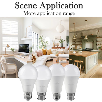 20 Lampadine LED E27 AC 220V 8W 9W 10W 12W 15W 18W 24W Luce Calda e Fredda 3000K 4000K 6000K per Illuminazione Domestica
