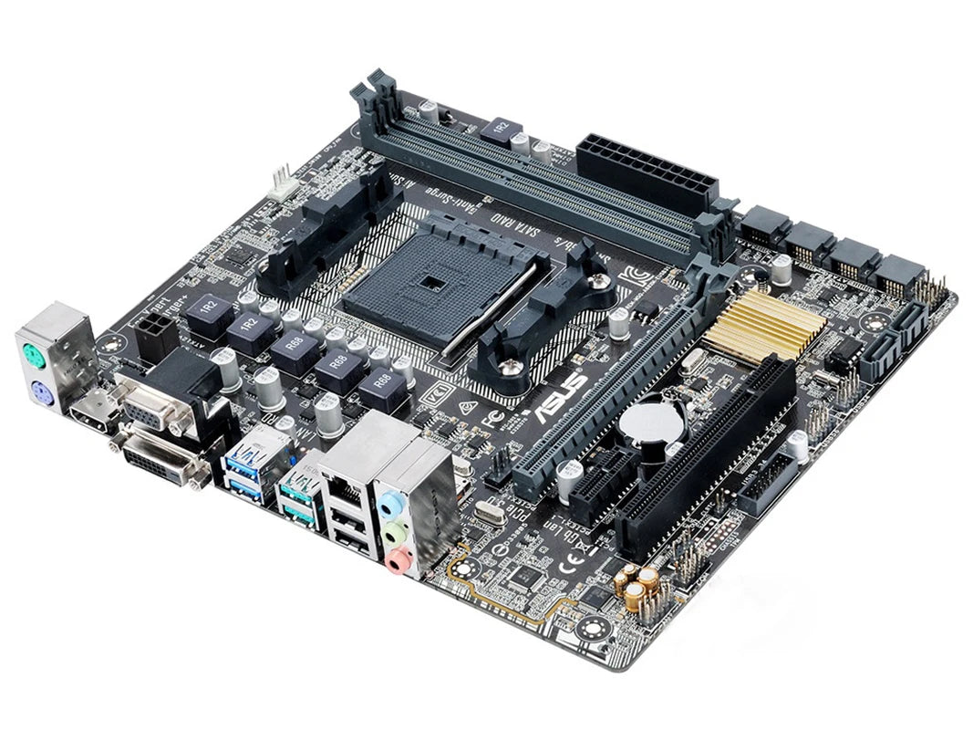 ASUS A88XM-E/USB 3.1 Scheda madre Micro ATX AMD A88X Socket FM2 + DDR3 SATA3 HDMI VGA DVI-D NUOVO per CPU serie A/serie Athlon