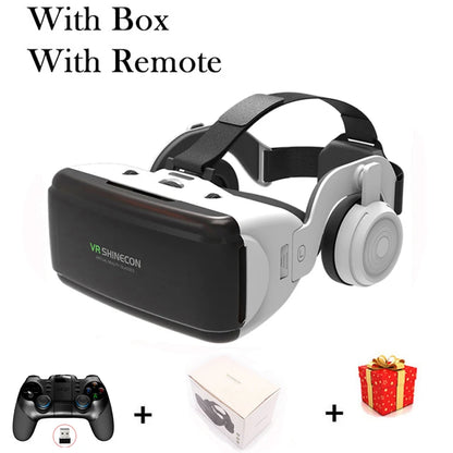 VR Shinecon Casque Casco 3D Occhiali di Realtà Virtuale Aumentata Per iPhone Smartphone Android Smart Phone Goggle Mobile Viar Gioco