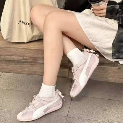 x PUMA The Powerpuff Girls Nuove Sneakers Estive da Donna con Fiocco Decorativo Scarpe Sportive Casual 408102-01
