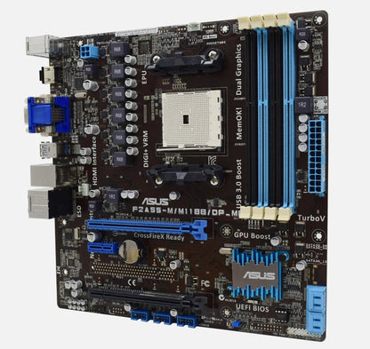 Scheda Madre AMD A55 ASUS F2A55-M/M11BB/DP_MB Socket FM2 DDR3 HDMI DVI-D VGA per AMD A10/8/6/4/Athlon