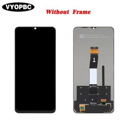 Display LCD originale per XIAOMI Redmi 12C Touch Screen con pannello telaio Digitizer 22120RN86G 22120RN86I 22126RN91Y 2212ARNC4L
