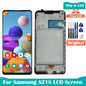 Display LCD con Touch Screen e Cornice per Samsung A21S SM-A217FN/DS