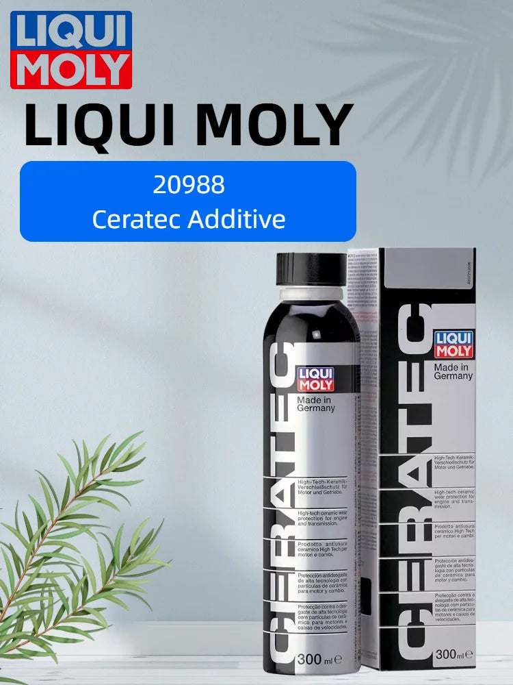 Liqui Moly Cera Tec 20988 Additivo Ceramico Anti-Usura per Trattamento Olio Motore Diesel, Riduce Attrito e Usura