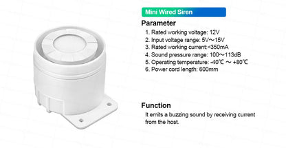 KERUI 2G WIFI GSM Sistema di Allarme Domestico Set Touch Screen da 4.3 pollici Sistema di Allarme di Sicurezza Tuya Smart App Alexa per la Casa Antifurto