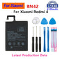 Batteria originale per telefono Xiaomi Mi Redmi Note Mix 2 3 3S 3X 4 4X 4A 4C 5 5A 5S 5X M5 6 6A 7 8 Pro Plus BN43 BN31