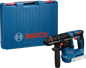 Trapani Bosch GBH 18V-18 / GBH18V-18X, pronti per l'uso in cantiere, con impugnatura ausiliaria ergonomica per un utilizzo controllato e senza fatica