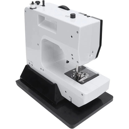 Macchina da Cucire Podofo a 12 Punti con Pedale, Velocità Regolabile, Mini Macchina da Cucire Portatile Elettrica per Principianti e Bambini, Macchina da Cucire Mini con Pedale e Velocità Alta-Bassa