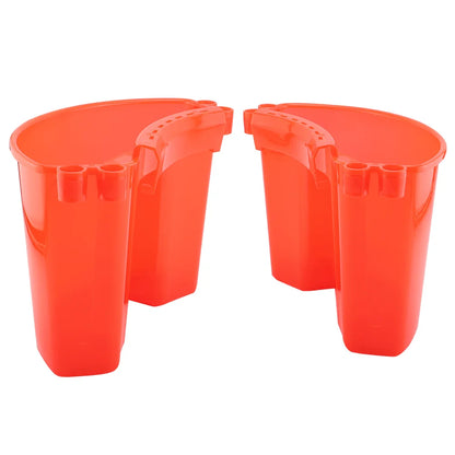 SPTA Universal Bucket Organizer Car Detailing lavaggio Tool Storage Kit barile appeso esterno