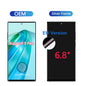 Display LCD Super AMOLED da 6,8 Pollici per Samsung Galaxy S23 Ultra S918, Schermo Touch con Digitalizzatore, Supporto per Impronte Digitali e S-Pen