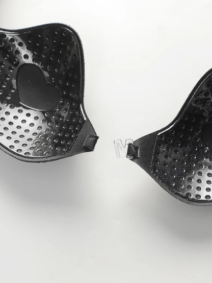 Reggiseno da donna staccabile con cinturino sul petto invisibile raccolto abiti da sera adesivi senza cuciture e braissere per feste JB2511