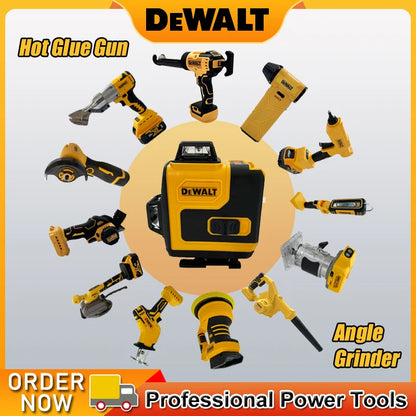 DEWALT Sega Alternativa, Mini Soffiatore Elettrico, Smerigliatrice Angolare 12V, Trimmer Brushless, Livella Laser, Sega da Taglio, Utensili Elettrici Multifunzione