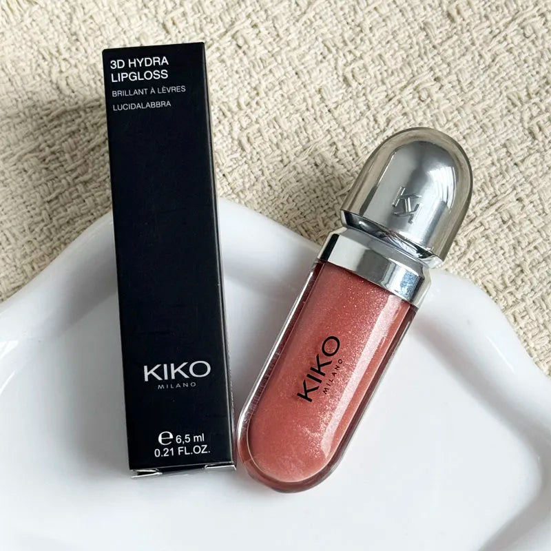 KIKO Unlimited Blush, fard in polvere monocromatico, e Unlimited Double Touch, lucidalabbra in edizione limitata, lucidalabbra 3D Hydra, 25 colori.