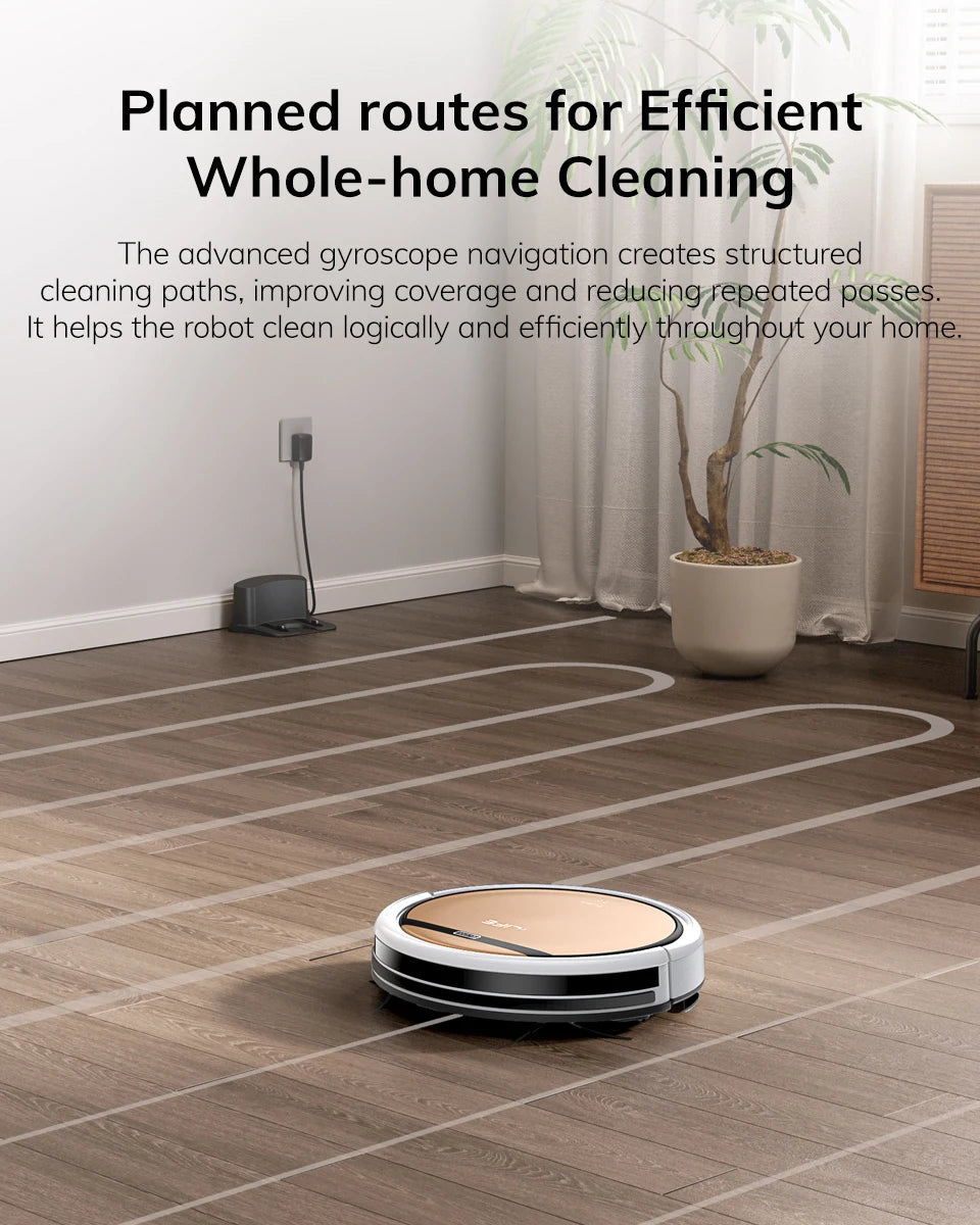 ILIFE V5s Ultra Robot Aspirapolvere e Lavapavimenti, Aspirazione 4000Pa, Controllo tramite App/Telecomando, Creazione Mappe, Programmazione Pulizie