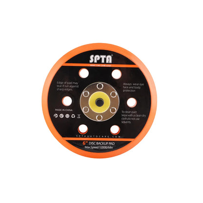 (Vendita singola) SPTA 5 "(125mm) 6"(150mm) Piastra di supporto Supporto Gancio Anello per levigatrice ad aria Lucidatore per auto a doppia azione Lucidatura