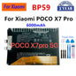 Batteria BN4A BN5W BN5Y BN6C BN71 BM68 BM5R BM5T BN5V BP59 per Xiaomi Redmi Note 7 14 15 Pro Xiaomi 13T Redmi 12 Poco X6 X7 5G
