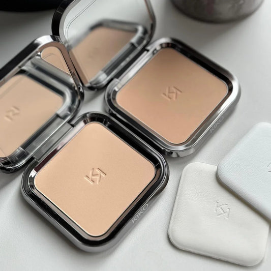 KIKO Milan Collezione Trucco Palette Contouring e Illuminante 3 Colori Cipria Fissante Ombretto Set per Principianti per Contouring e Fondotinta