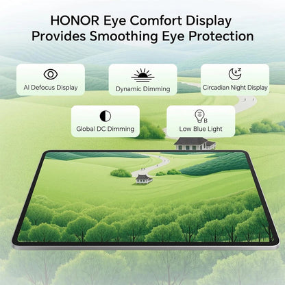 HONOR Pad 10, Versione EU Tablet WIFI, Batteria da 10100mAh, Display HONOR Eye Comfort da 12,1 pollici 120Hz 2.5K, Chipset Snapdragon 7 Gen 3, 8GB+256GB, Tablet Android HONOR