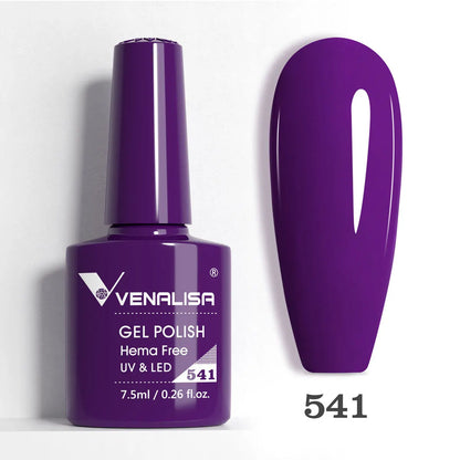 VENALISA Smalto gel per unghie da 7,5 ml Sparkle Glitter Diamante Brillante Colori estivi Semi permanente Soak off Vernice gel per unghie UV LED