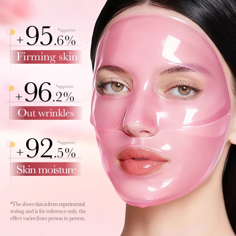 5 pz BIOAQUA Snal Collagene Maschere Per Il Viso Idratante Anti-Rughe Sbiancamento Anti-Aging Maschera Per Il Viso Maschere Al Collagene Cura Della Pelle